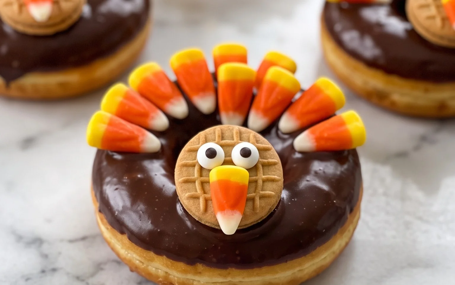 Turkey Donuts – Easy Thanksgiving Treats Kids Love