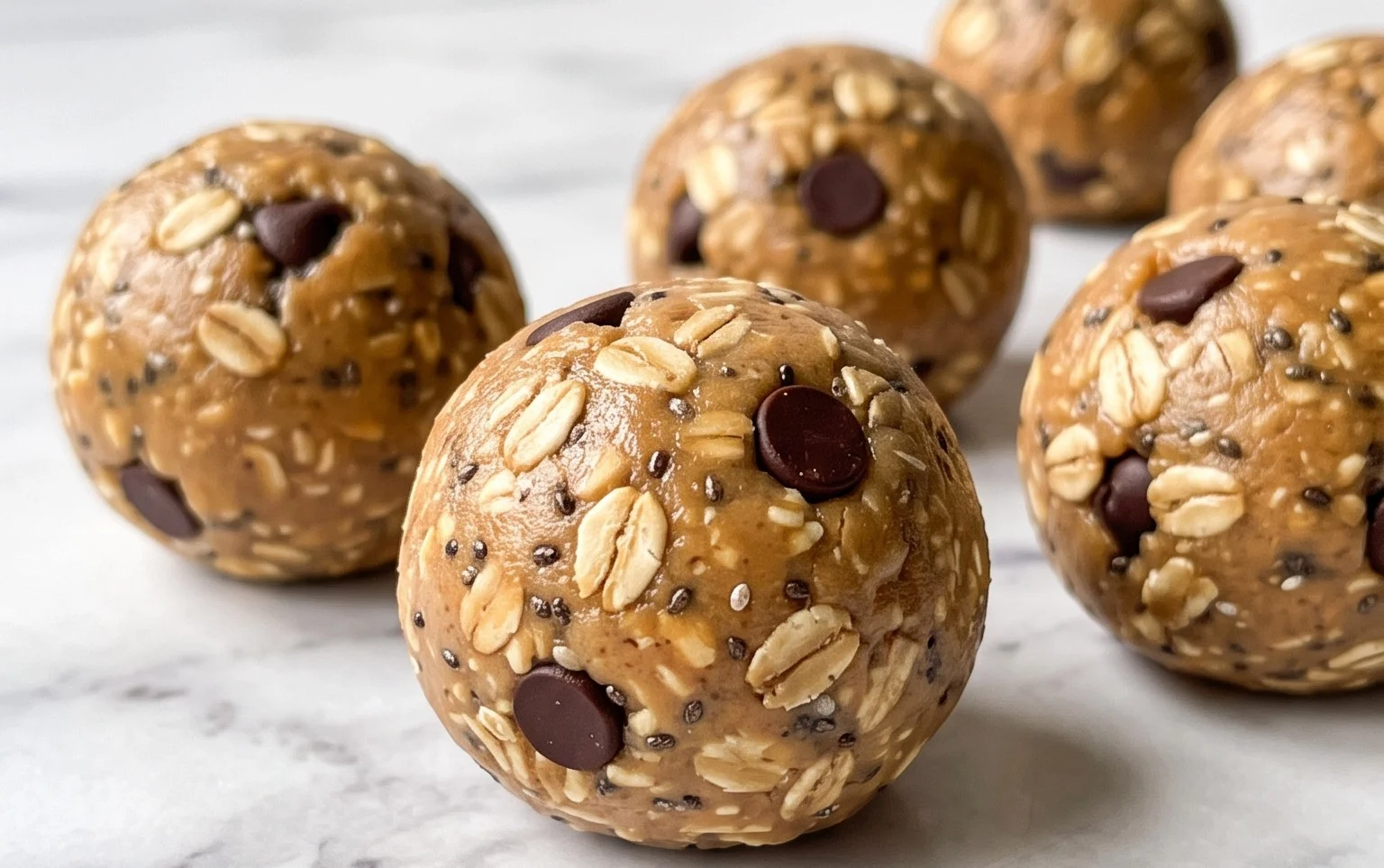 Easy Peanut Butter Energy Balls No-Bake Snack