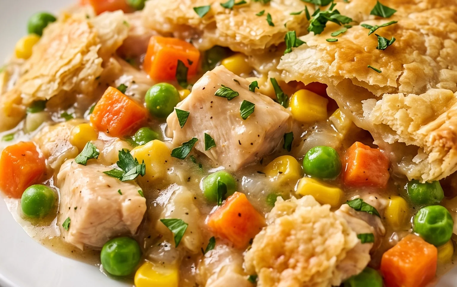 Crockpot Chicken Pot Pie