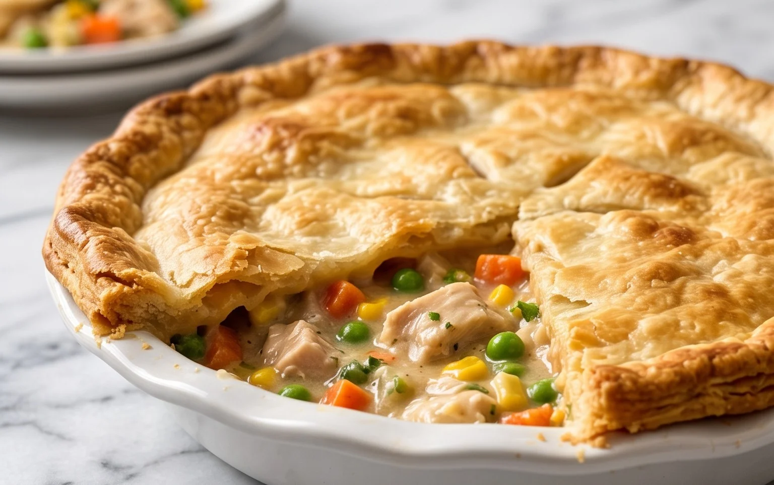Easy Crockpot Chicken Pot Pie Comfort Food