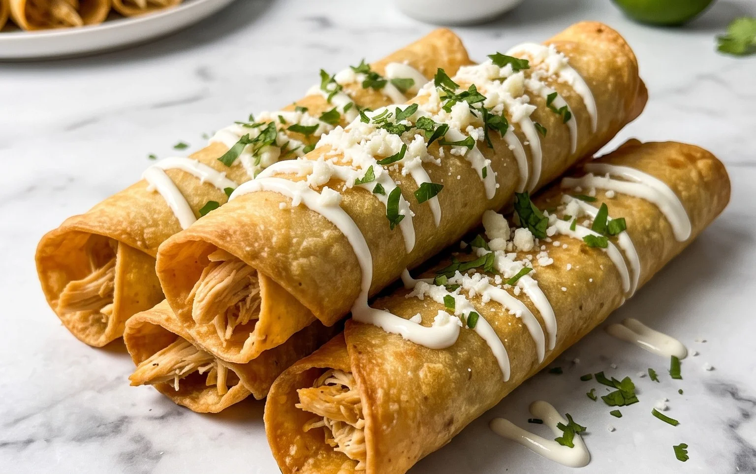 Easy Crispy Chicken Flautas Recipe-Taste So Good