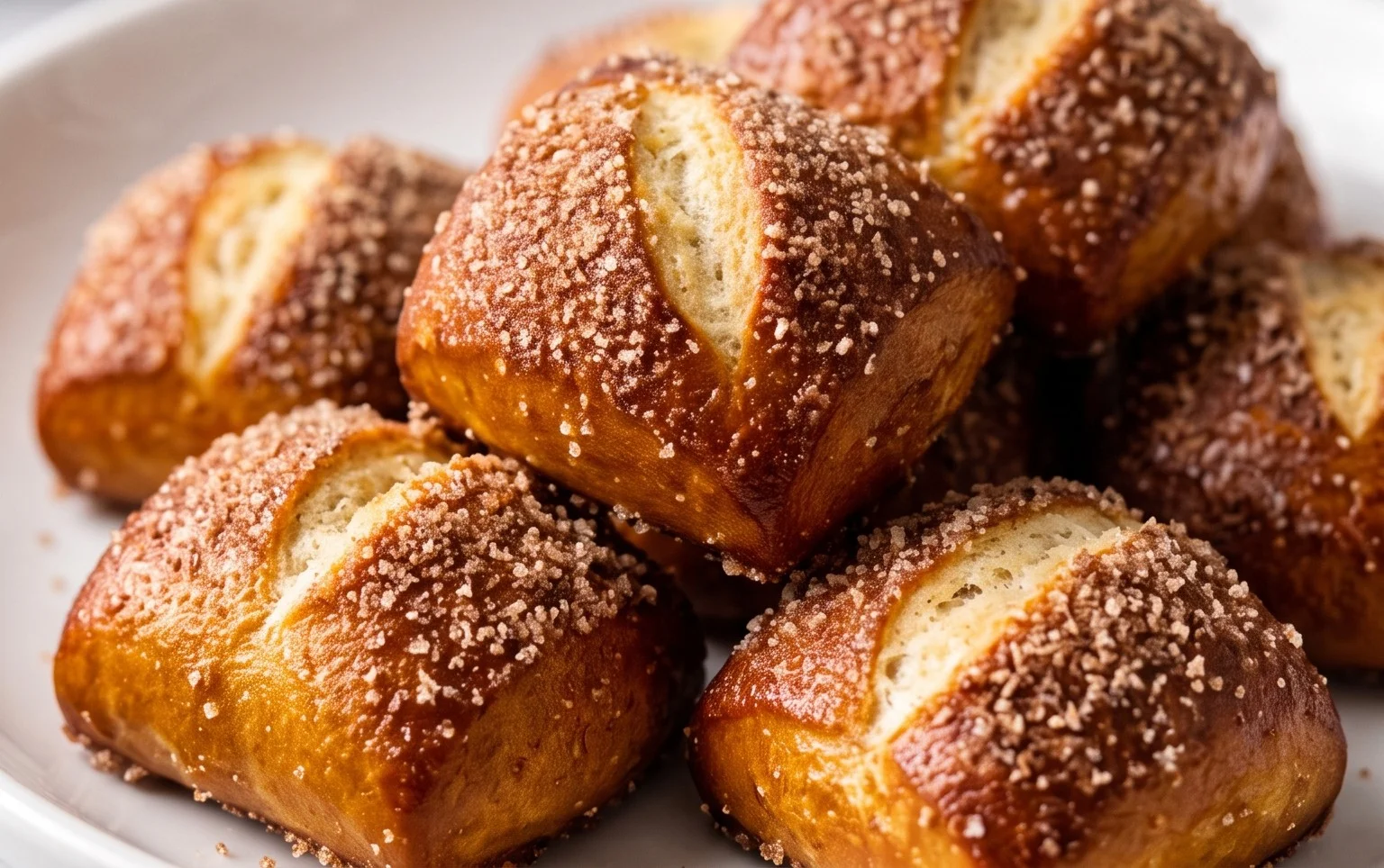 Cinnamon Sugar Pretzel Bites