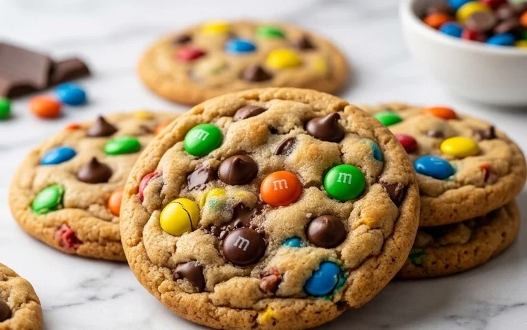 Chewy M&M Cookies – Easy Classic Recipe