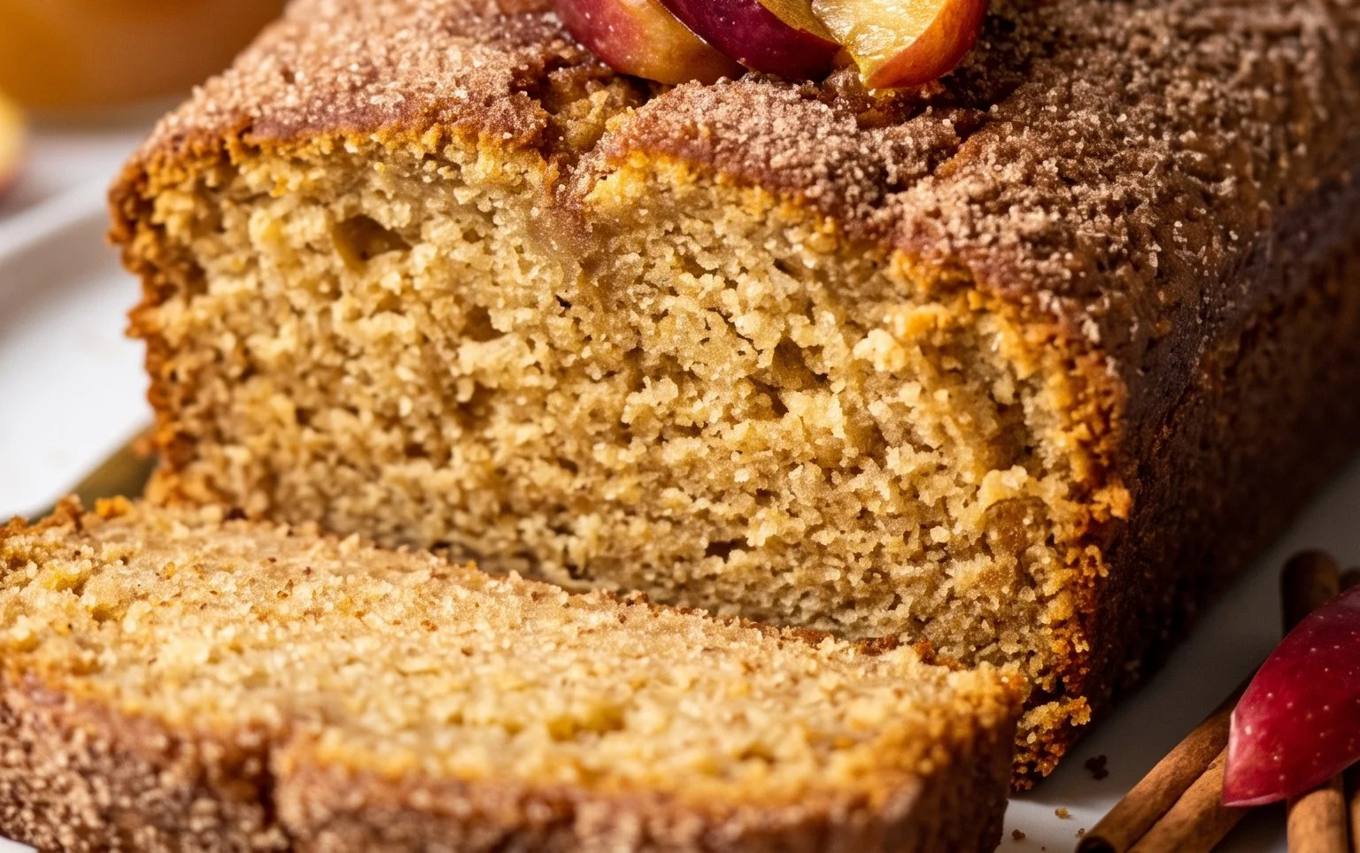 Apple Cider Doughnut Loaf Cake