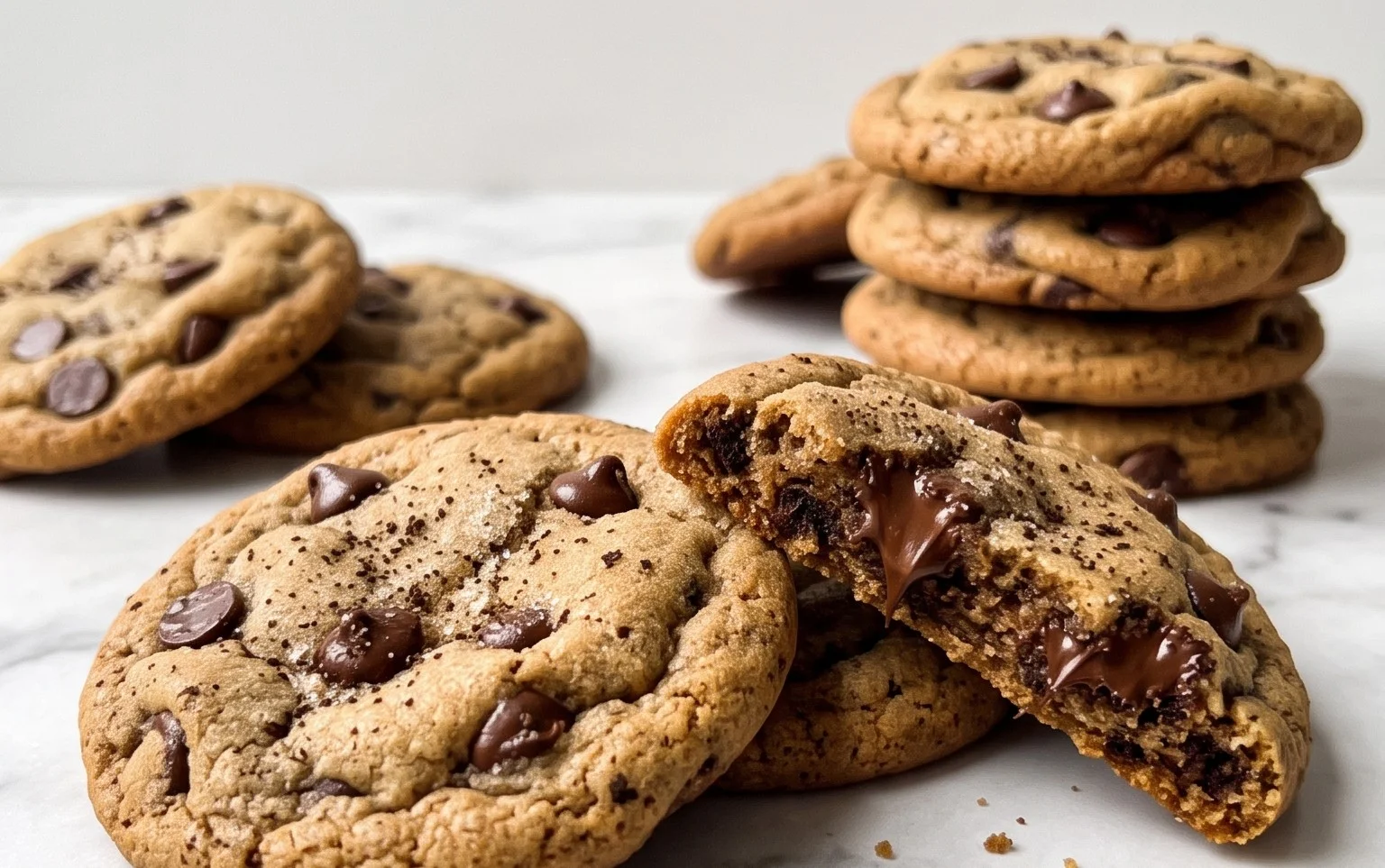 Espresso Chocolate Chip Cookies-Elevated Classic Treat