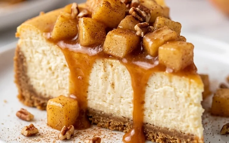 Caramel Apple Cheesecake