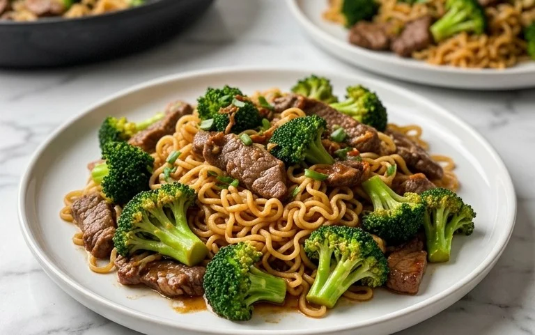 Quick Beef Broccoli Ramen Stir Fry Recipe