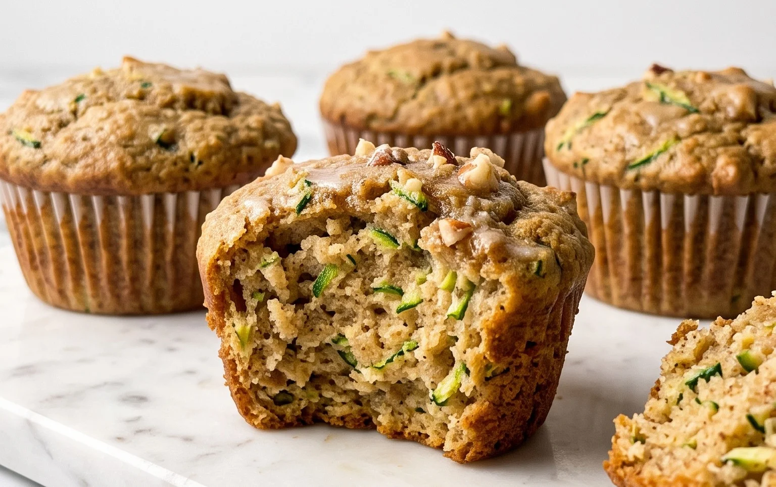 Moist Gluten-Free Zucchini Muffins Easy Wholesome Treat