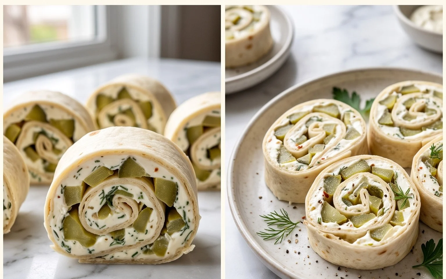 Zesty Pickle Dip Pinwheels – Addictive Party Appetizer