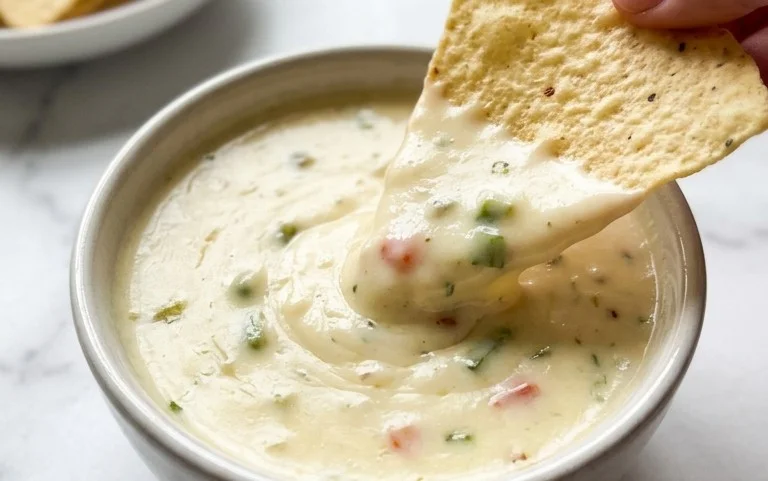 Authentic Mexican White Cheese Dip Recipe