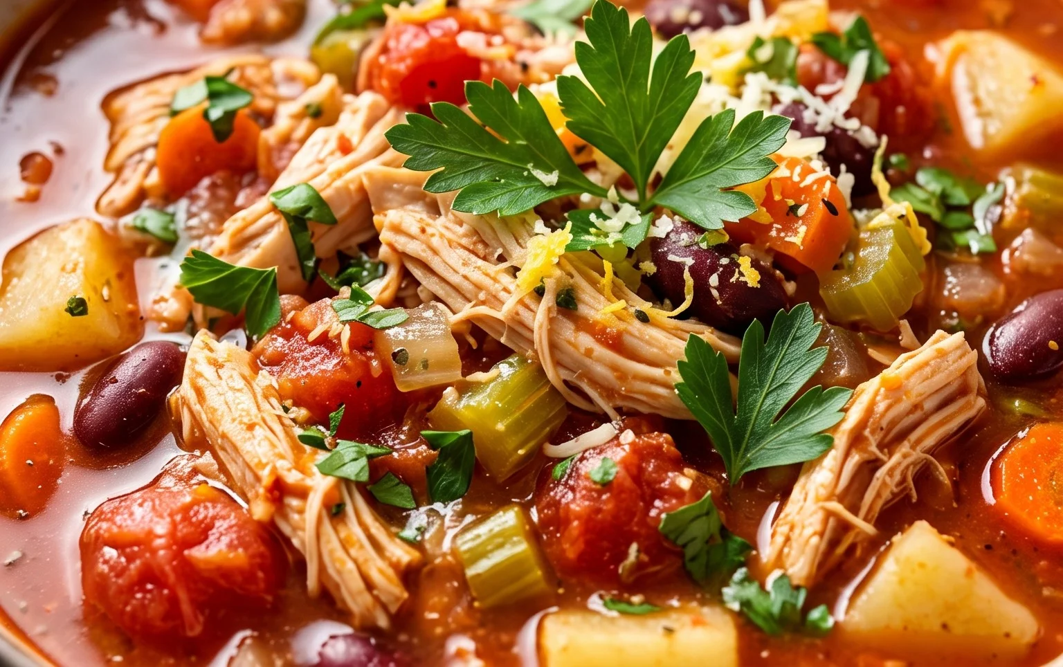 Sicilian Chicken Soup